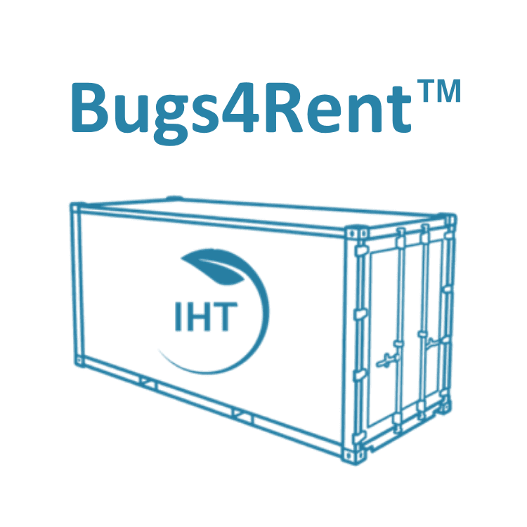 Bugs4Rent™ containerized bio-digestor unit